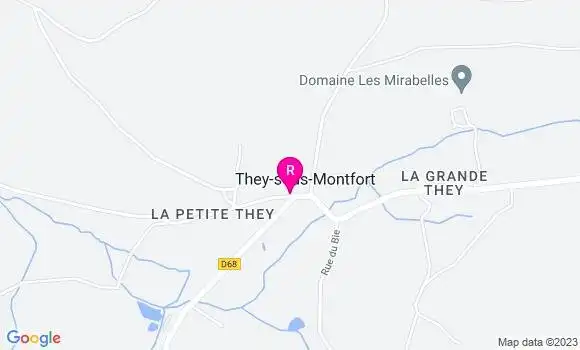 Localisation Restaurant  Chez Claudine
