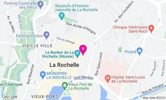Localisation Restaurant  Le Thiers Temps