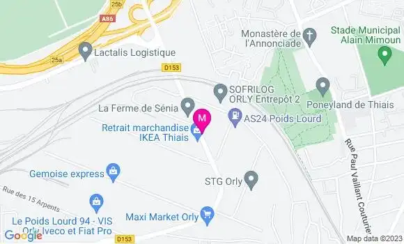 Localisation Restaurant  Le Senia