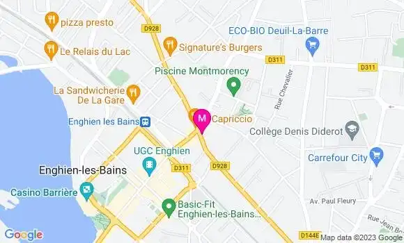 Localisation Restaurant  Le Groot