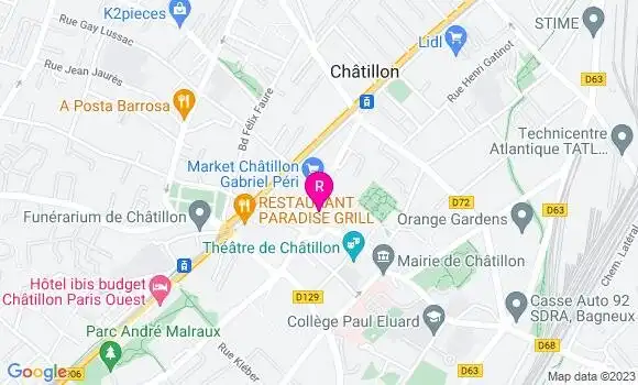 Localisation Restaurant  C