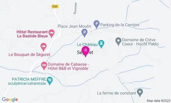 Localisation Restaurant  Le Mesclun