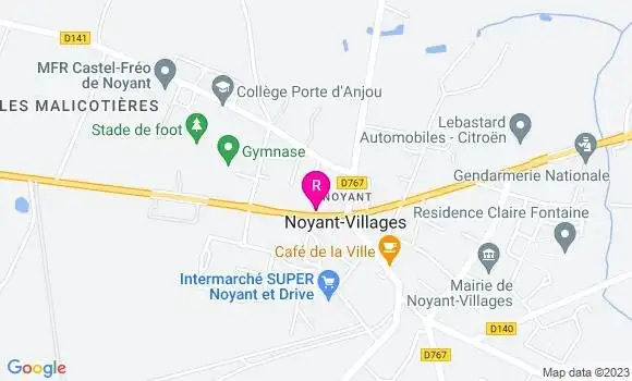 Localisation Restaurant  Le Relais d