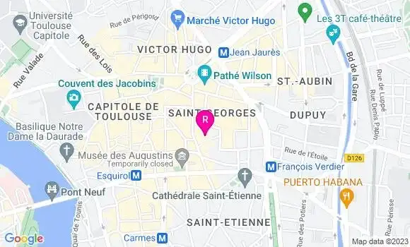 Localisation Restaurant  La Cabane de Georges