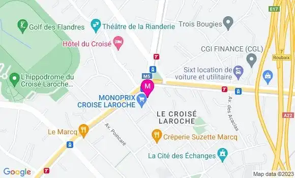 Localisation Restaurant Asiatique Le Gourmet d