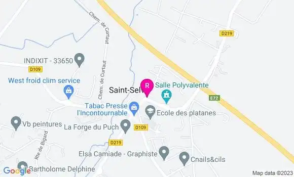 Localisation Restaurant  Le Saint Hubert