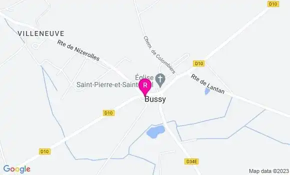 Localisation Restaurant  Le Saint Hubert