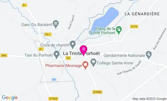 Localisation Restaurant  Le Marc