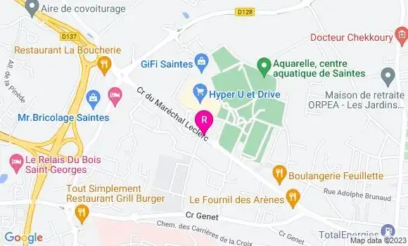 Localisation Restaurant  Le Cap