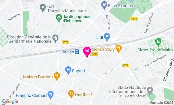 Localisation Restaurant Bar Le Bourbonnais