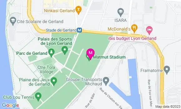 Localisation La Brasserie du Lou