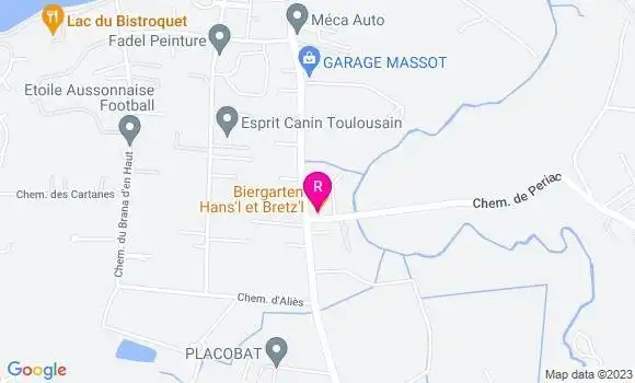 Localisation Pub Hans