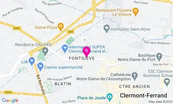 Localisation Restaurant  Un Singe en Hiver