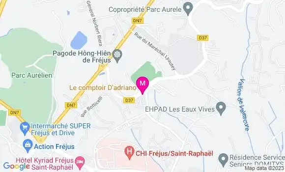 Localisation Restaurant Italien Le Comptoir d