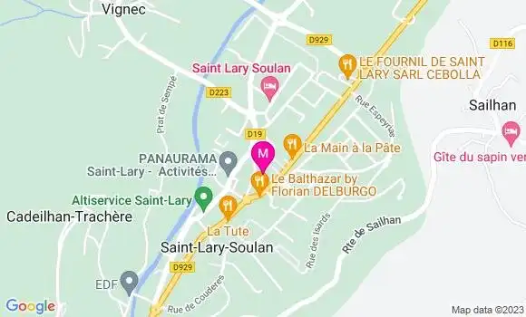 Localisation Restaurant  Coucaril