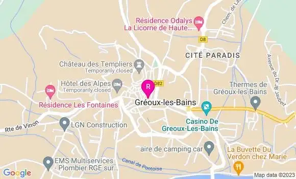 Localisation Restaurant  Le Patio