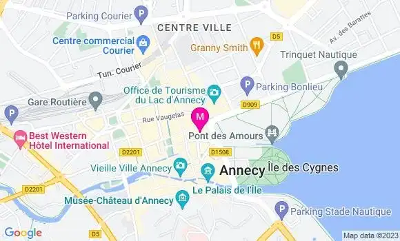Localisation Restaurant  La Cuisine des Amis