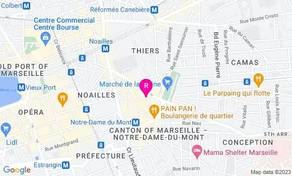 Localisation Restaurant Bar Belle Ile en Mer
