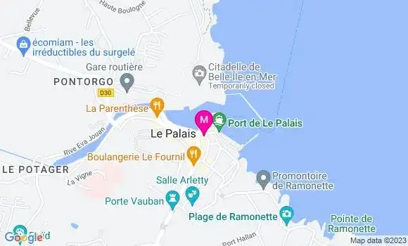 Localisation Restaurant  Le Poisson Rouge