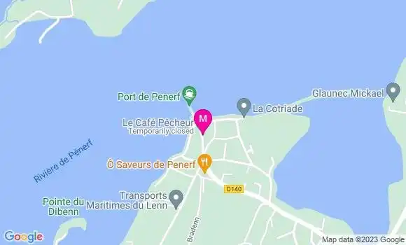 Localisation Restaurant  Le Café Pêcheur