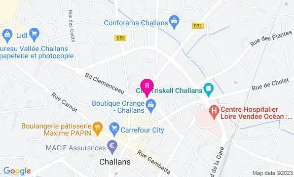 Localisation Restaurant  Au P