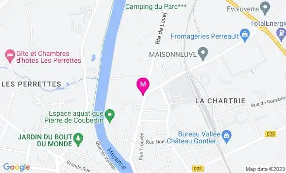 Localisation Restaurant  Le Cheval Blanc