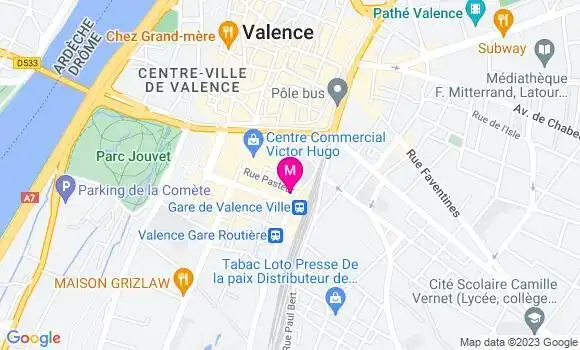 Localisation Restaurant  Le Siècle