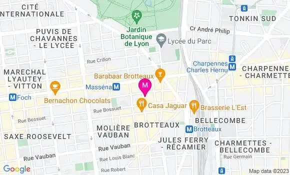 Localisation Restaurant  Le Ch