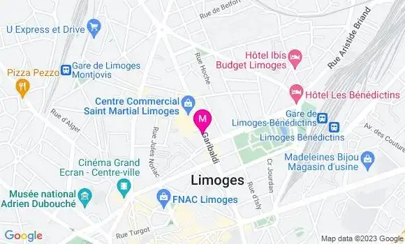 Localisation Le Bistrot du Clos 2