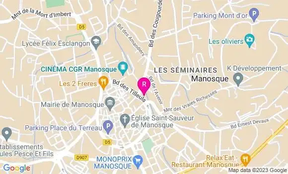 Localisation Restaurant  Sens et Saveurs