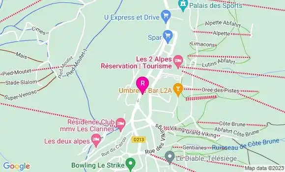 Localisation Restaurant  Le Passe Montagne