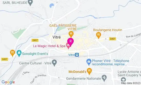 Localisation Restaurant  Chez Pierre