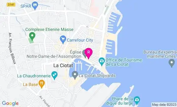 Localisation Restaurant  La Voute