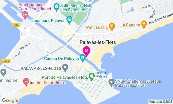 Localisation Restaurant  La Passerelle
