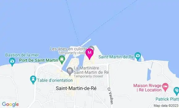 Localisation Restaurant  Côté Jardin