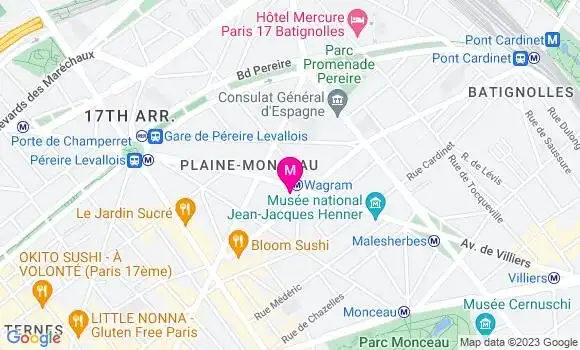 Localisation Restaurant  Le Petit Villiers