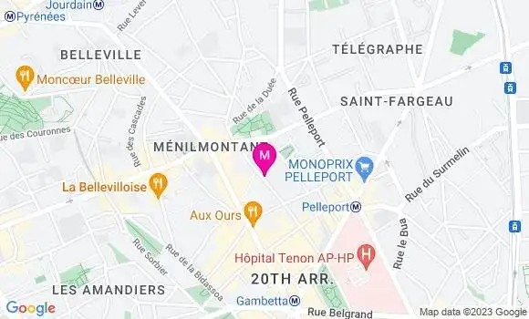 Localisation Restaurant  Le Tablier Rouge