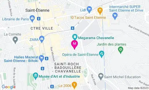 Localisation Restaurant  La Bouche Pleine