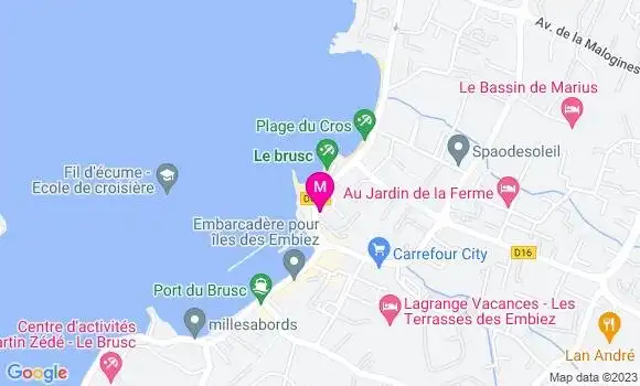 Localisation Restaurant  Le Saint Pierre