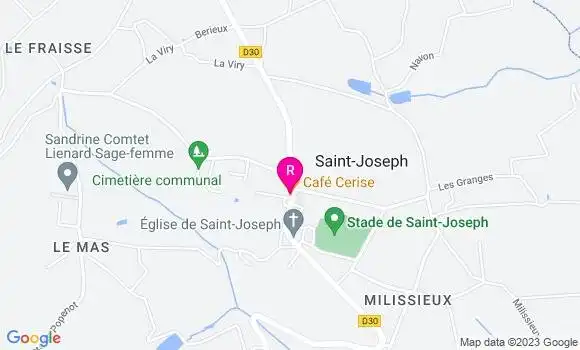 Localisation Restaurant  Café Cerise