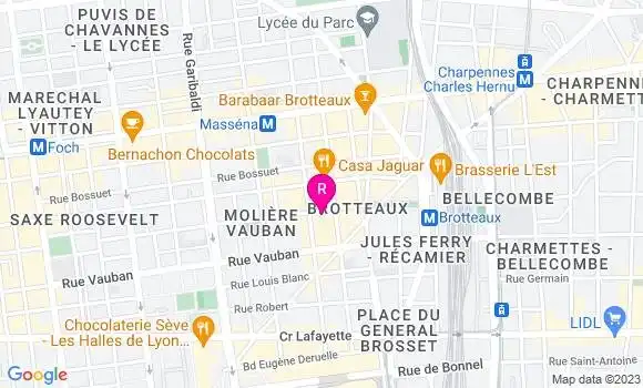 Localisation Restaurant  Au Coude à Coude