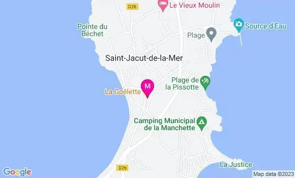 Localisation Restaurant Bar La Goëlette