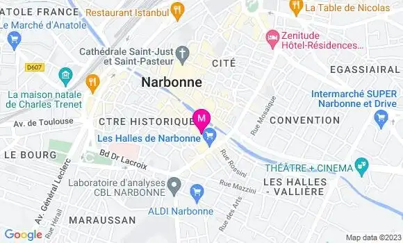 Localisation Brasserie L