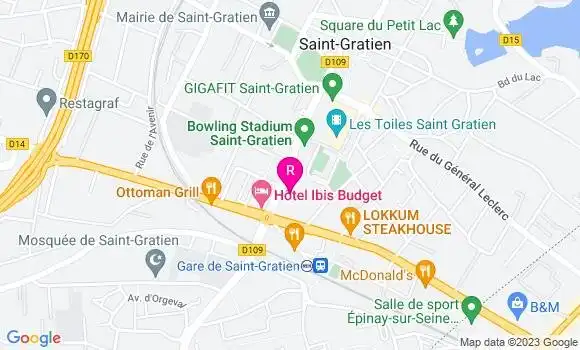 Localisation Restaurant  Les Cygnes