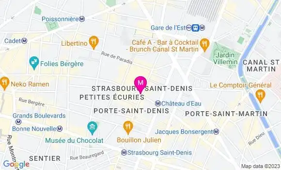Localisation Restaurant  Mamie