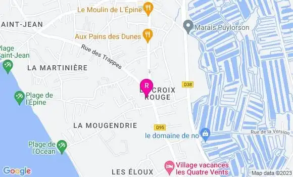 Localisation Restaurant  Au P