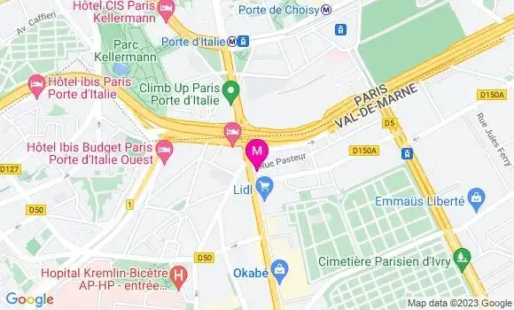 Localisation Restaurant  L