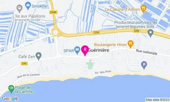 Localisation Restaurant  L