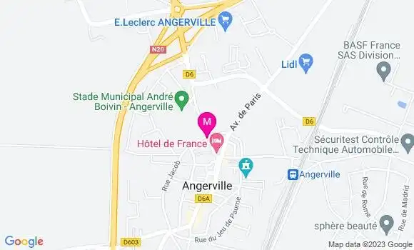 Localisation Restaurant  L