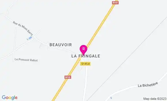 Localisation Restaurant  La P
